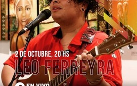 Imagen de REC: Leo Ferreyra, juventud y frescura para seguir disfrutando de nuestros Recitales En Casa