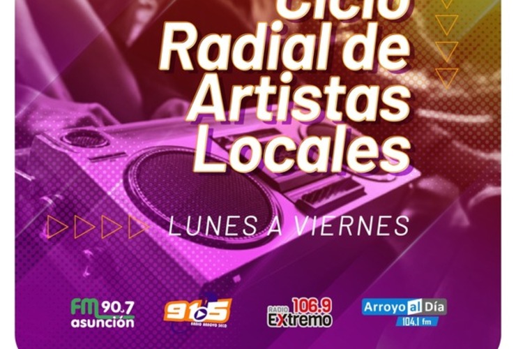 Imagen de Ciclo radial de artistas locales