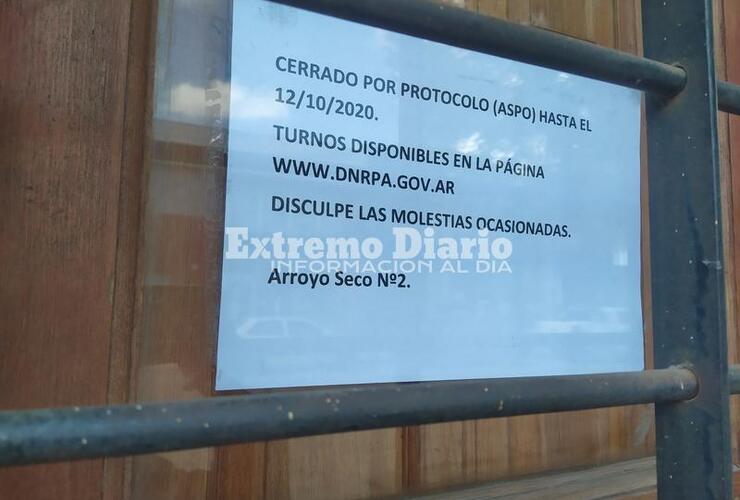 Imagen de Registros de la propiedad cerrados: Abrir&aacute;n  el 13/10