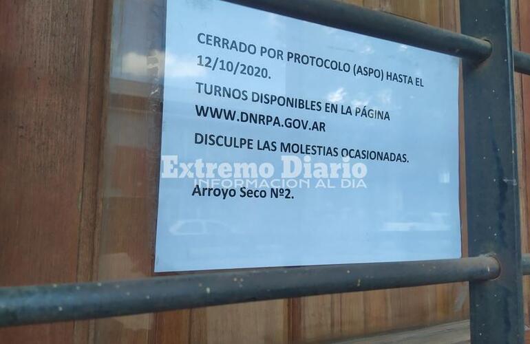 Imagen de Registros de la propiedad cerrados: Abrir&aacute;n  el 13/10