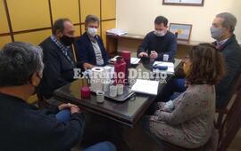 Imagen de Shipping and Service confirm&oacute; que en el lugar se construye una cava para el dep&oacute;sito de &aacute;ridos