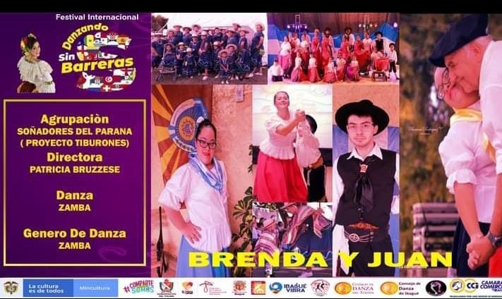 Los tiburones Brenda y Juan bailar&aacute;n una zamba y la profesora Patricia Bruzzese dar&aacute; una conferencia.