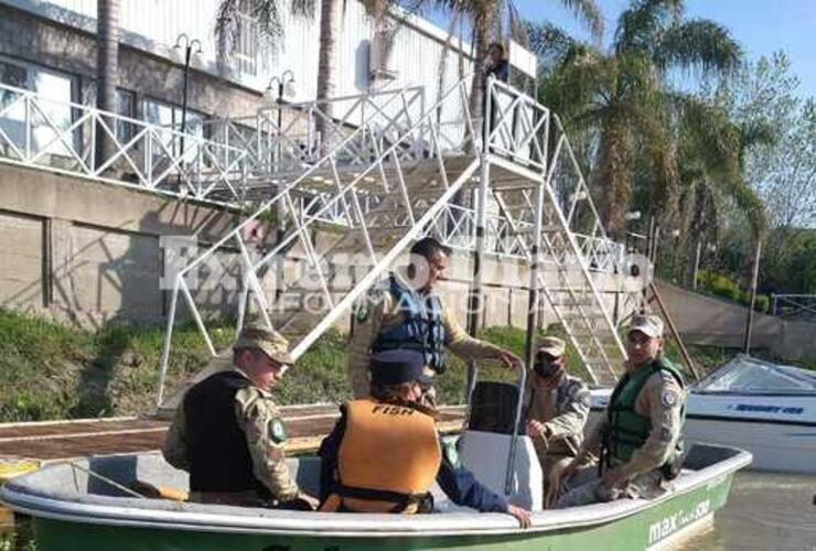 Se secuestró un arma de fuego y cartuchería.