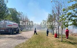 Imagen de Incendio de gran magnitud en el Club de Pescadores