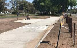 Tramo final para las obras en el predio.