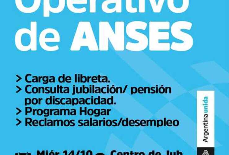 Imagen de Operativo de ANSES en Arroyo Seco