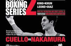 Su pelea será ante un boxeador estadounidense llamado Nakamura.