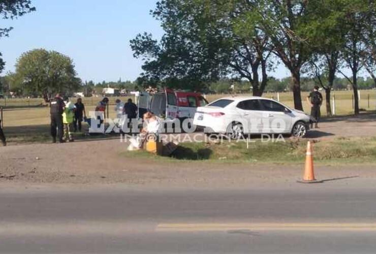 Imagen de Choque con heridos en Pueblo Esther