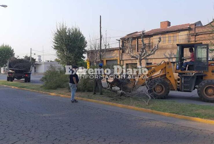 Se registraron vientos superiores a los 60 km/h