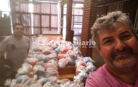 Imagen de Entrega de viandas a alumnos de la EETP N&deg; 650