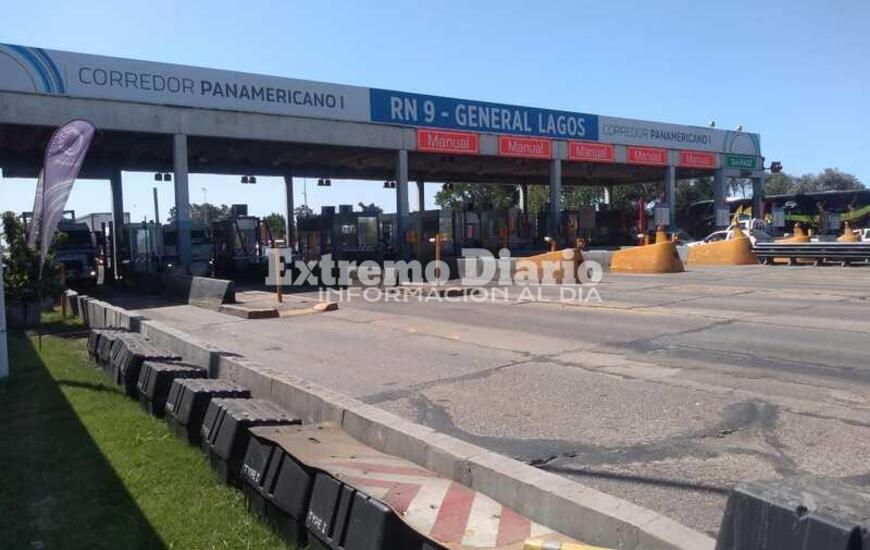 Imagen de Medida de fuerza: Levantan las barreras en los peajes