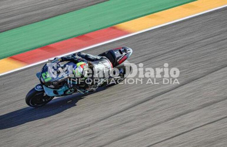 Imagen de Morbidelli se adueño de Aragon...