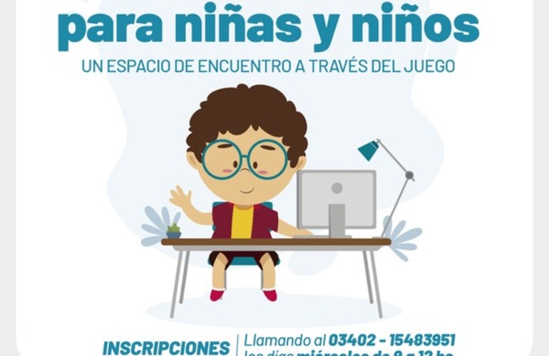 Imagen de Taller virtual para niños y niñas