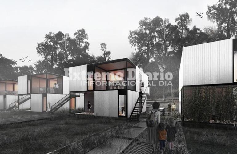 Imagen de Estudiantes de arquitectura de la ciudad presentarán un proyecto de viviendas de emergencias con el que participaron de un concurso nacional.