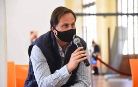 El Presidente Comunal Esteban Ferri particip&oacute; del acto en Rosario.