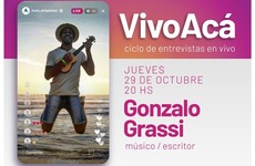 Imagen de Vivo Acá, Ciclo de entrevistas en vivo: Gonzalo Grassi, músico y escritor