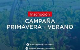 Imagen de Programa Huerta Familiar Santafesina: Inscripci&oacute;n para la Campa&ntilde;a Primavera - Verano