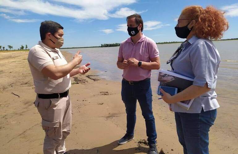 Imagen de BioLagos: Chalup visit&oacute; La Costa para coordinar acciones con la Comuna referidas al megaproyecto