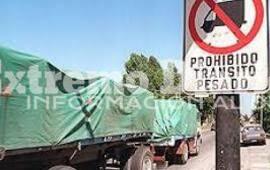 Imagen de Piden colocar carteler&iacute;a con la leyenda �Prohibido tr&aacute;nsito pesado� en dos arterias