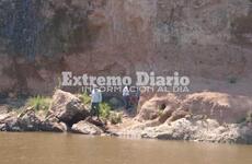 Fue hallado en la costa del arroyo del lado de Pavón.