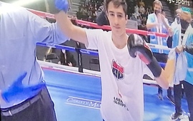 Imagen de Debut so&ntilde;ado: Mirco Cuello gan&oacute; su primera pelea como boxeador Profesional