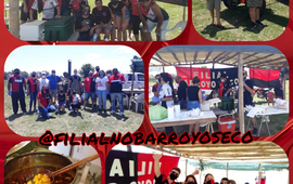 Imagen de Ollada solidaria de la Filial �Enfermos de Lepra Arroyo Seco� en el barrio Do&ntilde;a Pepa