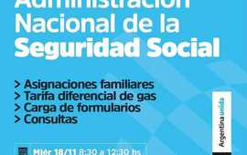 Imagen de La Administraci&oacute;n Nacional de la Seguridad social llega a la ciudad