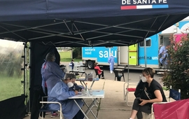El operativo se realiz&oacute; ayer por segunda vez en la localidad.