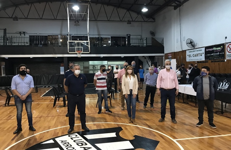 Imagen de Se present&oacute; el �COMUDE� en Arroyo Seco, con la presencia de autoridades locales y provinciales