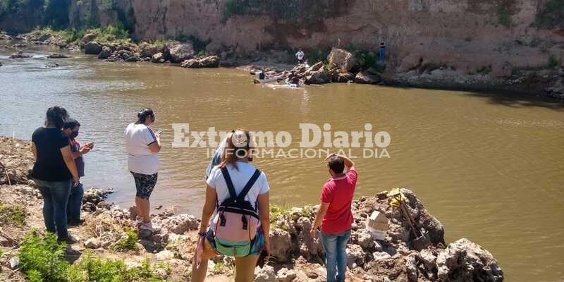 El equipo de paleont&oacute;logo inici&oacute; el trabajo de extracci&oacute;n.