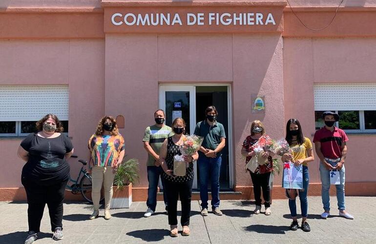 Tres artistas de Fighiera fueron seleccionadas en los primeros lugares.