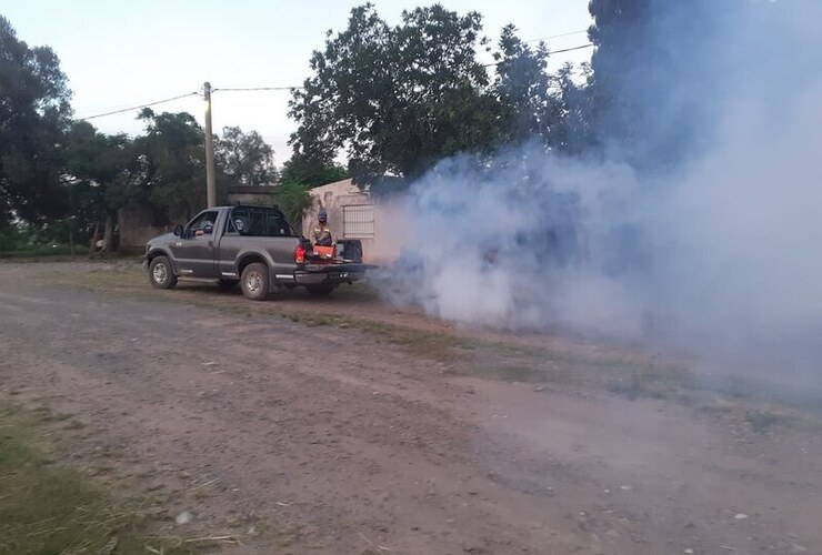 Equipo autorizado trabajaba en el lugar.