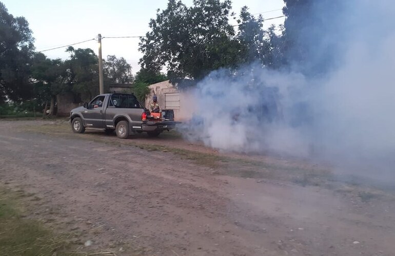 Equipo autorizado trabajaba en el lugar.