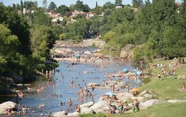 Carlos Paz, un lugar elegido para vacacionar en este verano.