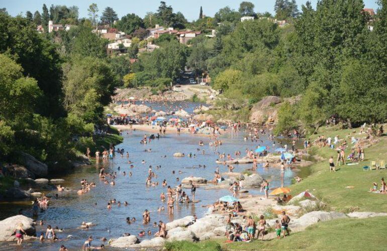 Carlos Paz, un lugar elegido para vacacionar en este verano.