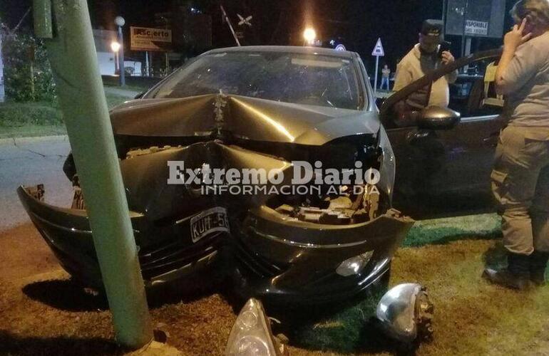 Imagen de Se frustr&oacute; examen de alcoholemia al intendente de Arroyo Seco tras el choque