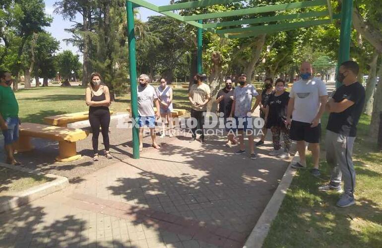 Los comerciantes se presentaron en la municipalidad esta mañana