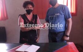 Imagen de Donaci&oacute;n a la Escuela Almafuerte del Paraje El Omb&uacute;