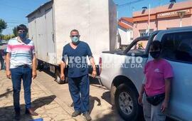 Se realiz&oacute; esta ma&ntilde;ana frente al edificio comunal