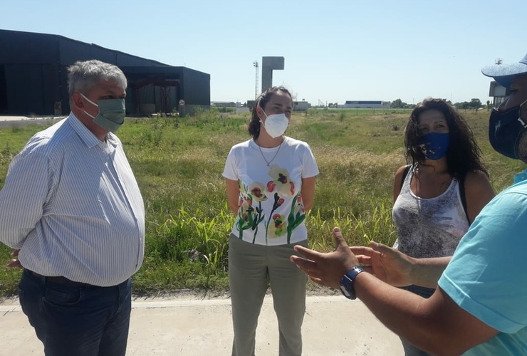 El encuentro se dió ayer en Villa Gobernador Gálvez.