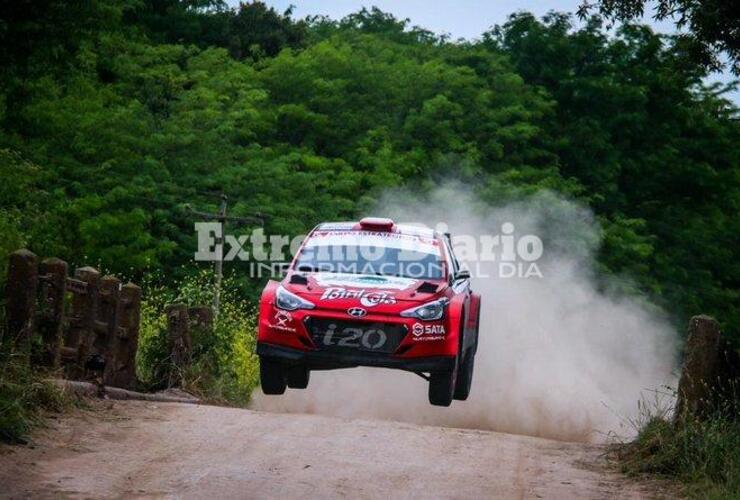 Imagen de Scuncio y Ligato lideres en la tercera del Rally Argentino