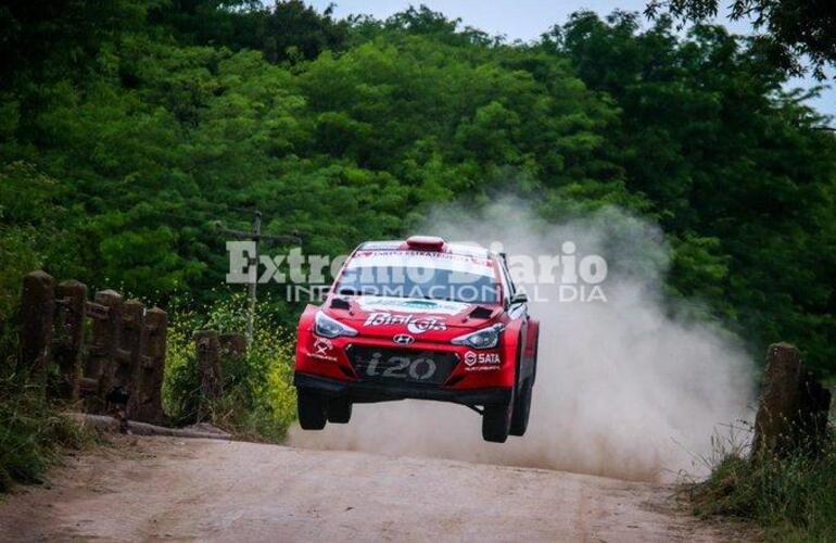 Imagen de Scuncio y Ligato lideres en la tercera del Rally Argentino