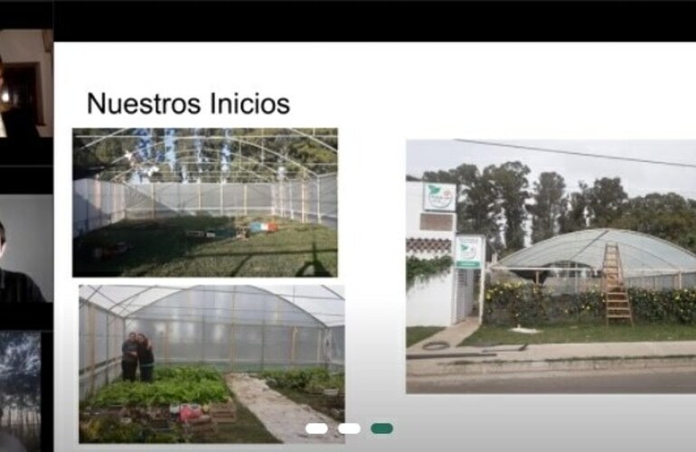 Imagen de General Lagos: El Vivero participó de un encuentro virtual de 'Emprendedores Verdes'