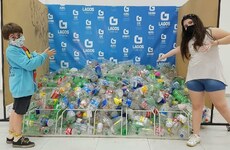 Las botellas se encuentran en el Centro Cultural actualmente.