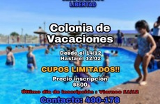 Imagen de El club Libertad, iniciar&aacute; su colonia de vacaciones, el 14 de Diciembre