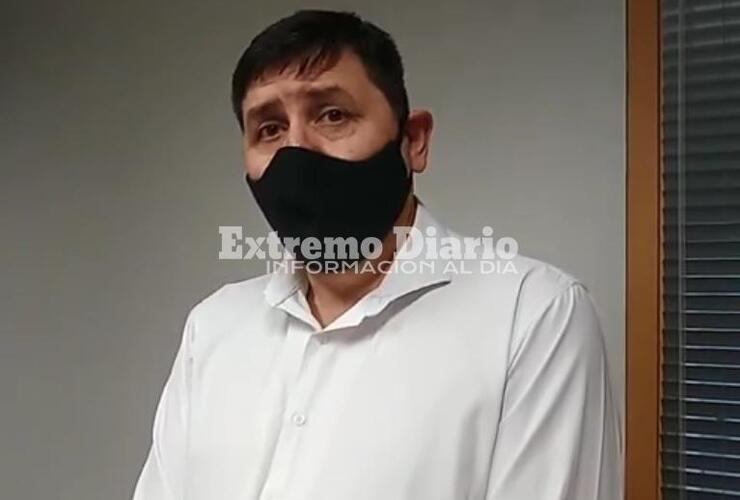 Raul Mansilla, gerente de la entidad