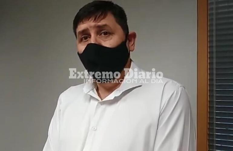 Raul Mansilla, gerente de la entidad