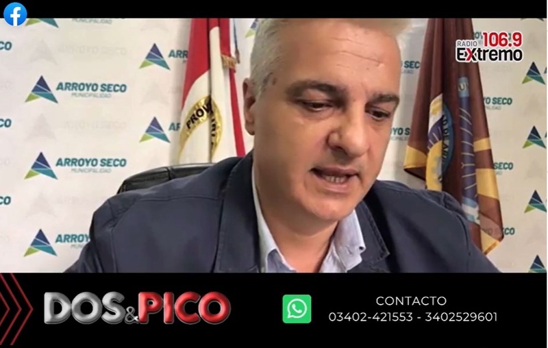 Con energ&iacute;as renovadas. El jefe municipal volvi&oacute; a la municipalidad esta ma&ntilde;ana.