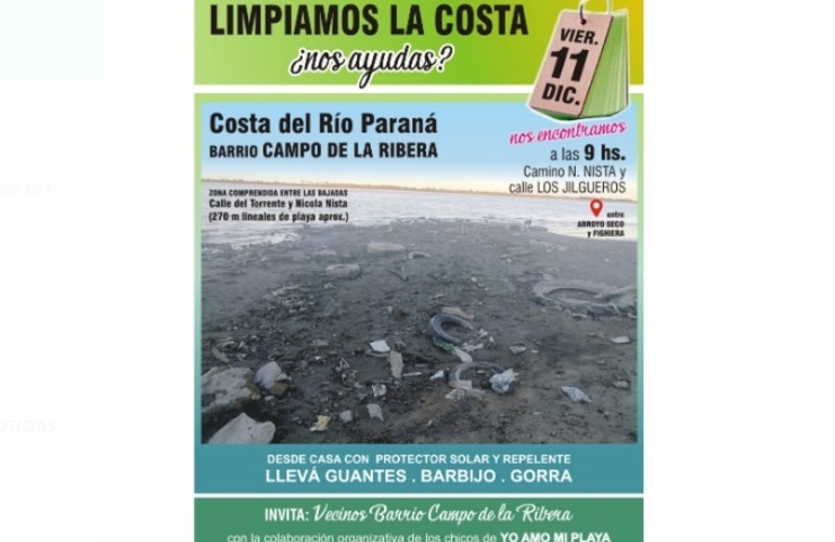 Imagen de Limpiamos la costa, &iquest;Nos ayudas?