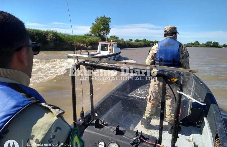 Trabajan personal de la Comisaria 3° de Islas y Prefectura Naval